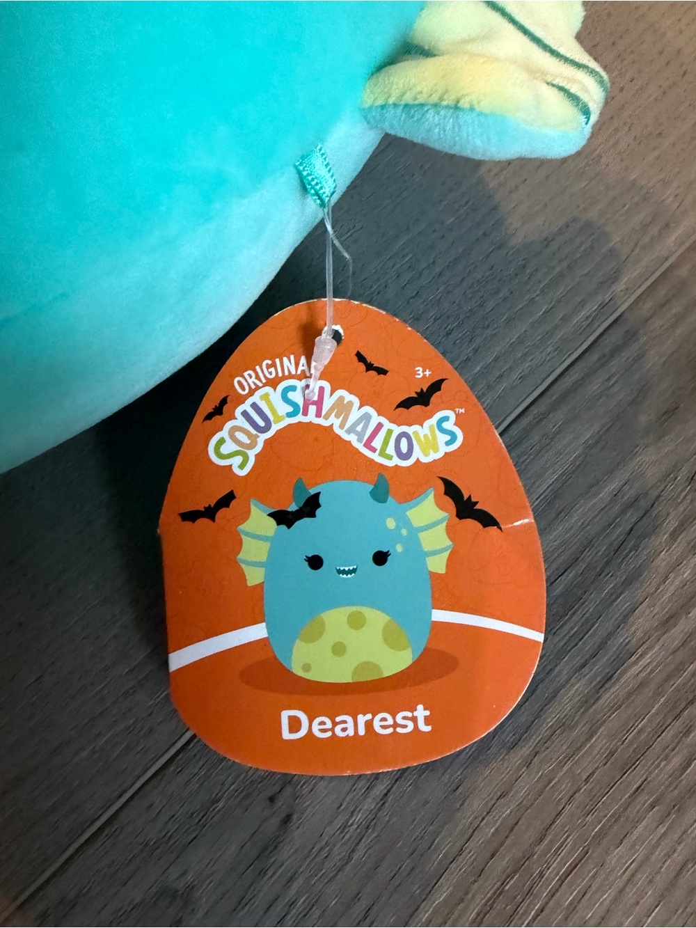 Squishmallows - Soft & Squishy Plush Dearest - Teal Swamp Monster - Halloween - Picture 5 of 7
